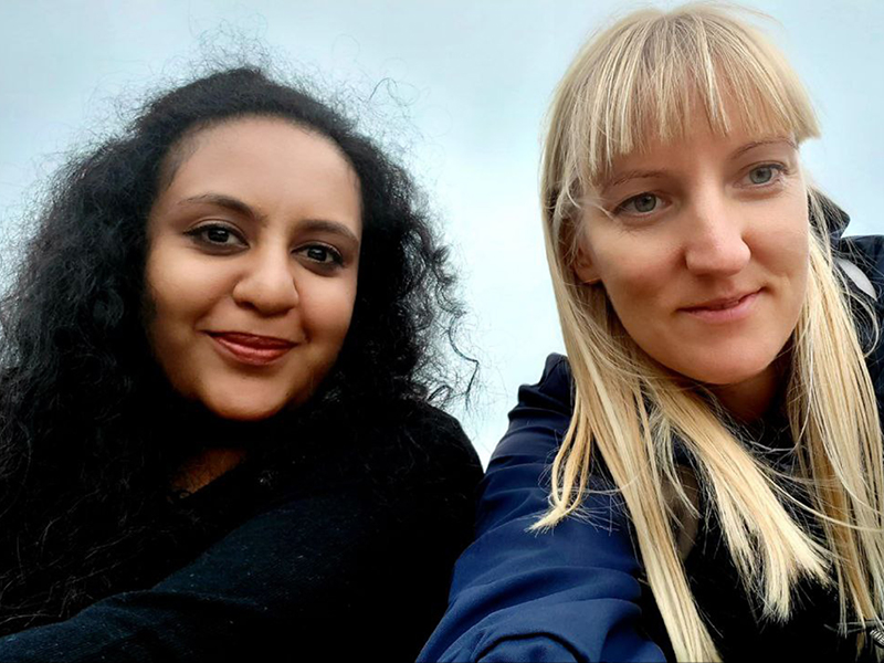 Guiding Meghna in Montserrat
